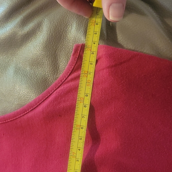 Redish-Pink Tank-top - Picture 4 of 5